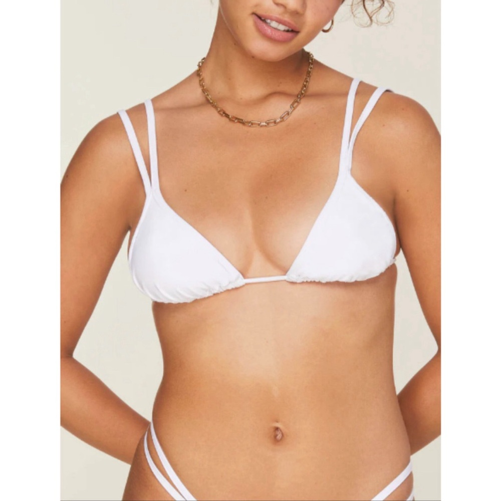 Andie Swim The Cannes Bikini Top Size Small NWT